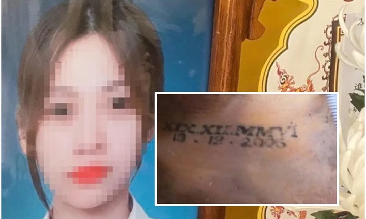 Vụ phát hiện thi thể thiếu nữ ở Hưng Yên: Tiết lộ dãy số xăm trên cổ 