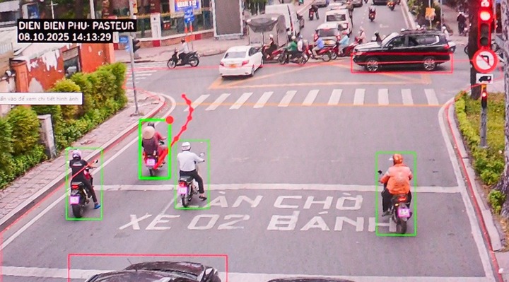 Công bố danh sách 1.395 xe vi phạm giao thông do camera AI phát hiện