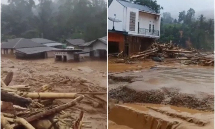 Bão bất thường đổ bộ  gây lũ lụt và lở đất kinh hoàng tại Indonesia, ít nhất 84 người thiệt mạng