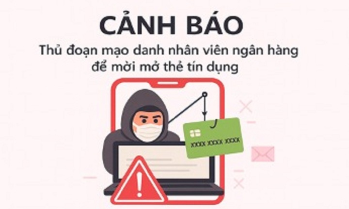 Công an cảnh báo thủ đoạn mạo danh nhân viên mời mở thẻ tín dụng