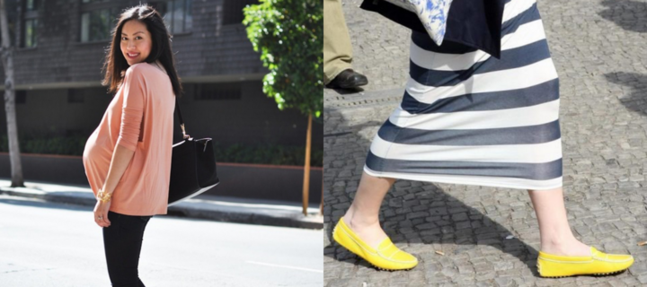 Món đồ cơ bản giúp bà bầu nhìn bắt mắt nhất khi giao mùa