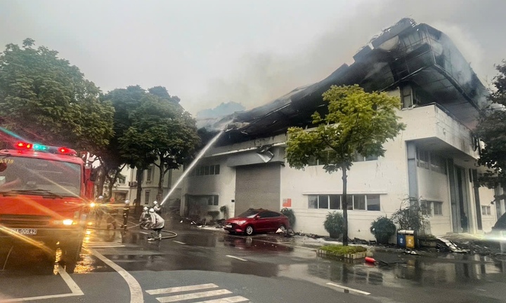 Công an thông tin ban đầu về vụ cháy nhà máy bia Hà Nội