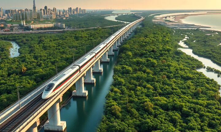 Chuyên gia: Đường sắt tốc độ cao khởi công ngày 19/12 sẽ tạo cú hích mạnh mẽ cho giá trị bất động sản Cần Giờ 