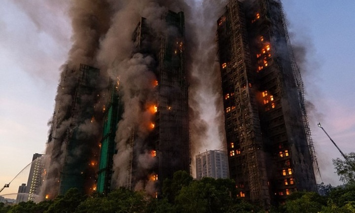 Vụ cháy chung cư ở Hồng Kông (Trung Quốc): Số người tử vong tăng lên ít nhất 159