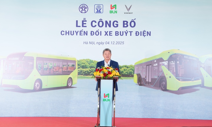 Liên Ninh chuyển đổi 100% sang xe buýt điện VinFast