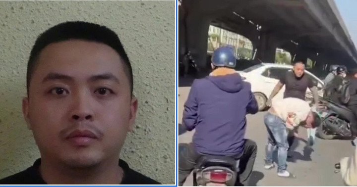 Tạm giữ hình sự tài xế hành hung nam thanh niên sau va chạm giao thông 