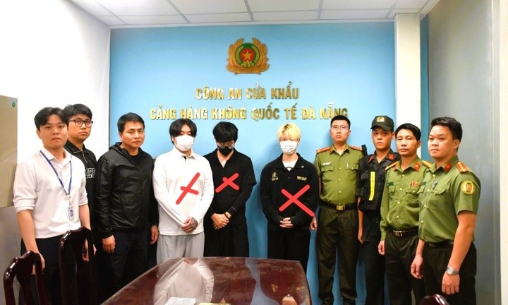 Bắt 3 người Hàn Quốc bị Interpol truy nã đỏ, từ Campuchia đến lẩn trốn ở Đà Nẵng