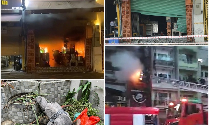 Xót xa hiện trường vụ cháy quán ăn, 4 người tử vong ở TP.HCM