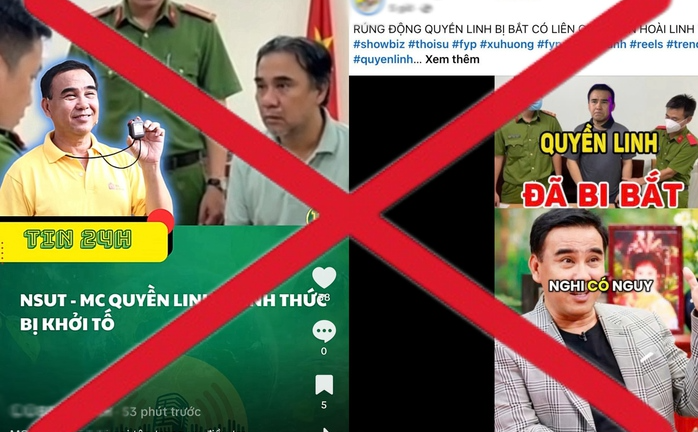 Quyền Linh phủ nhận tin đồn bị bắt
