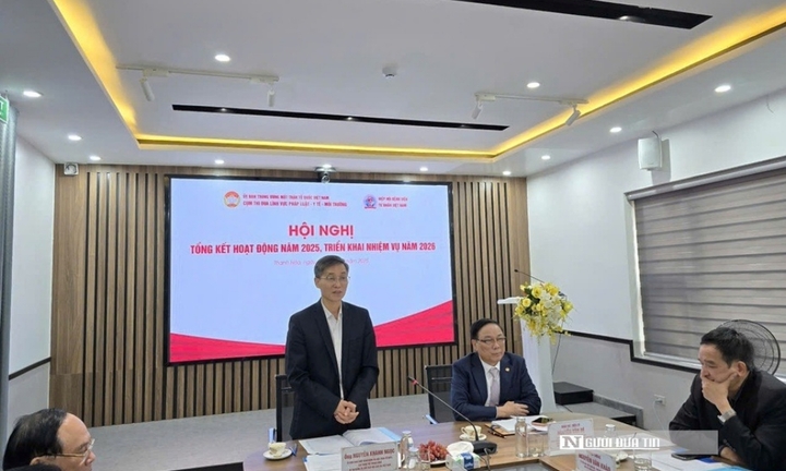 Chủ tịch Hội Luật gia Việt Nam đồng chủ trì Hội nghị tổng kết Cụm thi đua lĩnh vực Pháp luật – Y tế - Môi trường, UBTWMTTQ Việt Nam