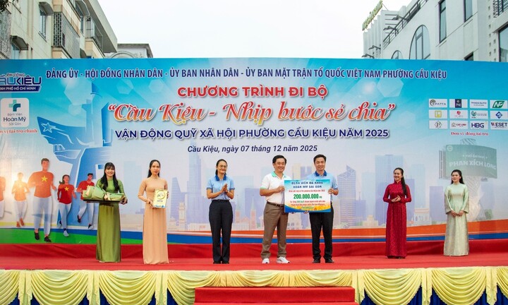 Bệnh viện Hoàn Mỹ Sài Gòn chung tay chăm sóc sức khỏe cho người dân Cầu Kiệu