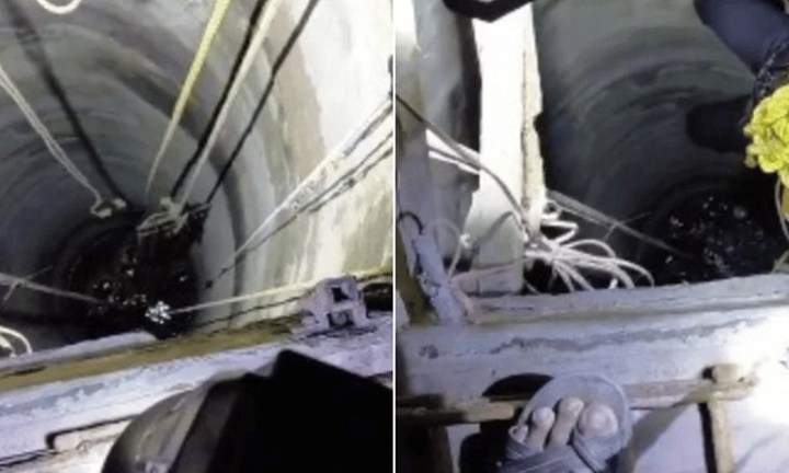 Clip: Bố nhảy xuống giếng khoan sâu 18m cứu con gái và cái kết nghẹt thở