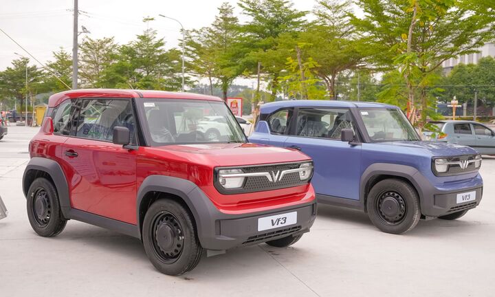 VinFast VF 3 - Minicar không chỉ dành cho phố thị