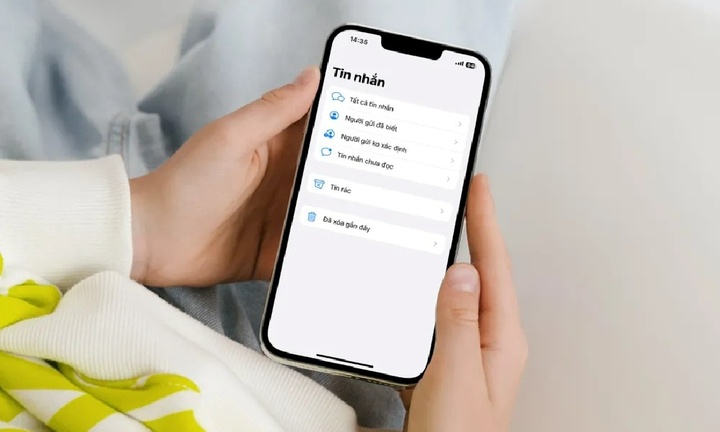 Cách lọc tin nhắn rác trên iPhone