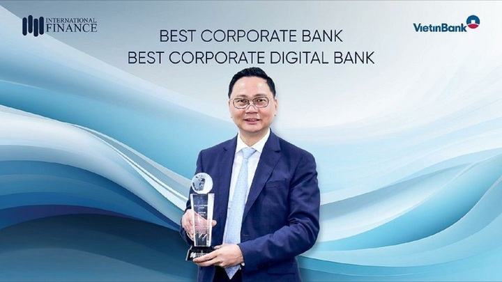 VietinBank nhận cú đúp giải thưởng quốc tế dành cho ngân hàng doanh nghiệp