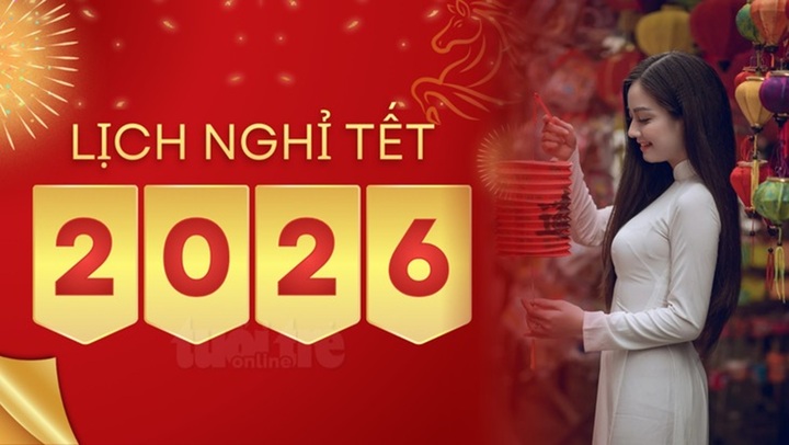 Bộ Nội vụ đề xuất Tết Dương lịch 2026 được nghỉ 4 ngày, cụ thể ra sao?