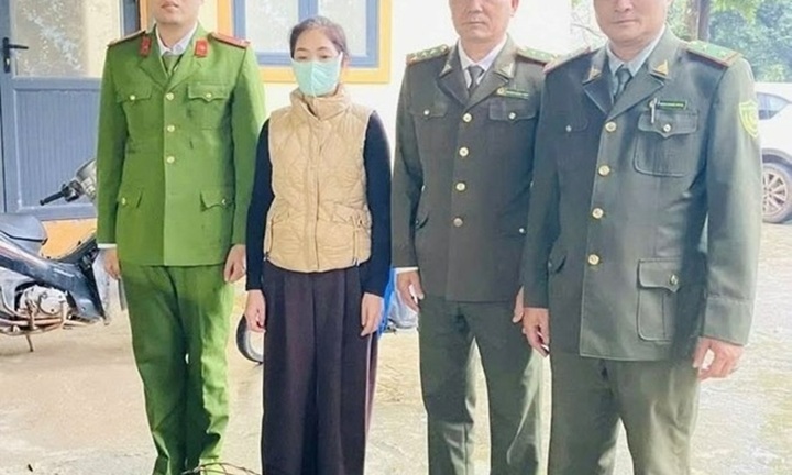 Phát hiện người phụ nữ vận chuyển trái phép cầy vòi hương quý hiếm