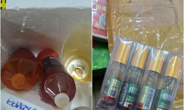 Triệt phá đường dây sản xuất hàng trăm nghìn chai dầu gió giả bằng hóa chất công nghiệp ở TP.HCM