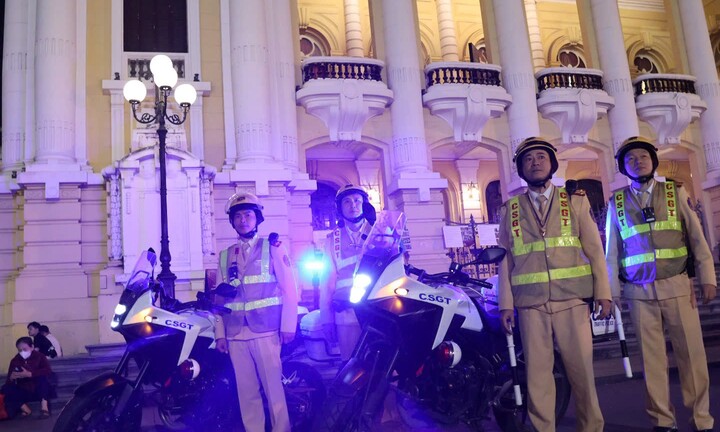 Hà Nội: Phân luồng giao thông phục vụ Chương trình nghệ thuật Chào năm mới 2026