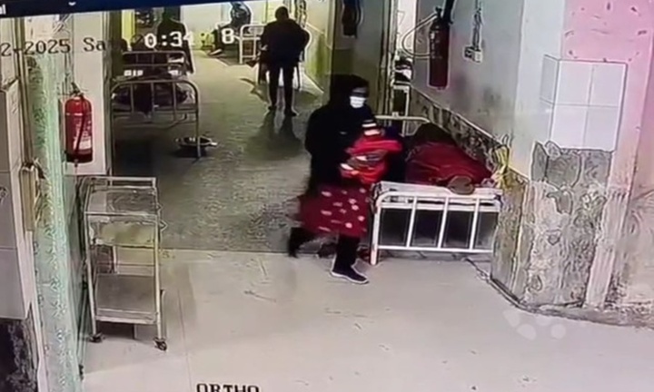 Clip: Camera lộ mặt kẻ giả danh y tá, bắt cóc bé trai trong bệnh viện