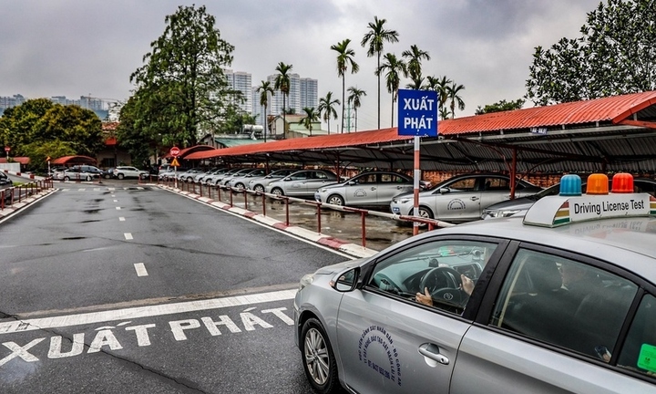 Từ năm 2026, người thi sát hạch bằng lái xe không được hoàn trả phí nếu bỏ thi 