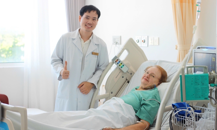 Vinmec Phú Quốc cứu sống bệnh nhân cao tuổi người Đức tính mạng “ngàn cân treo sợi tóc”