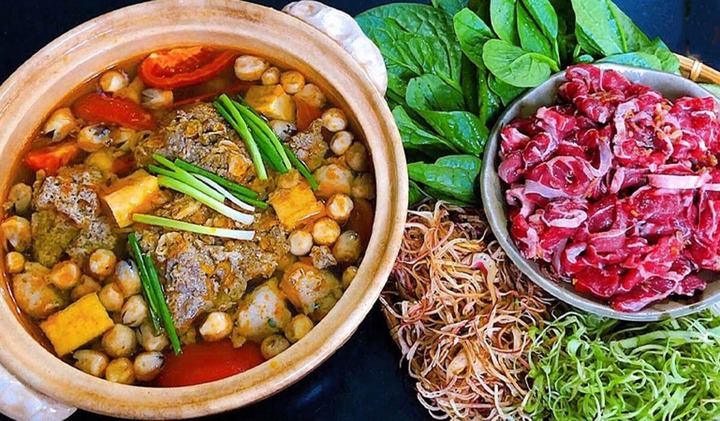 Cách nấu lẩu riêu cua bắp bò chuẩn vị tại nhà