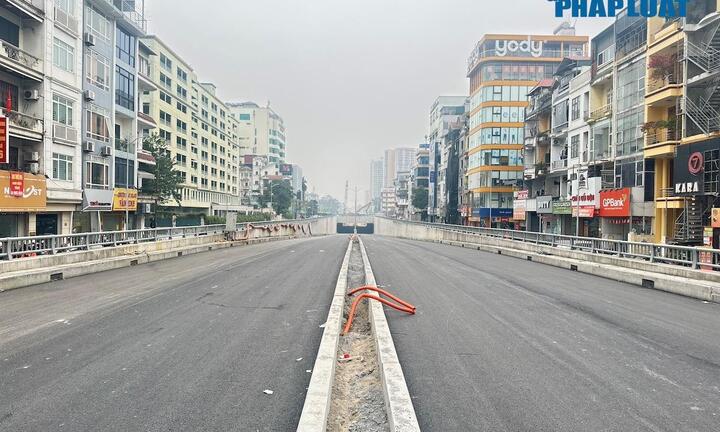 Cận cảnh hầm chui 778 tỷ đồng ở cửa ngõ Hà Nội trước ngày về đích