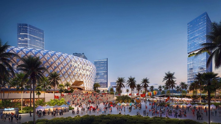 Tín hiệu cho tầm vóc mới của thể thao Việt Nam từ góc nhìn truyền thông quốc tế về Khu Liên hợp Thể dục Thể thao Quốc gia Rạch Chiếc