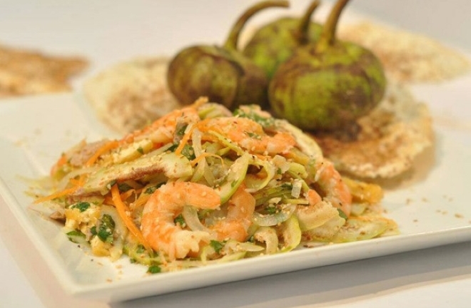 Cách làm vả trộn tôm thịt ngon đơn giản