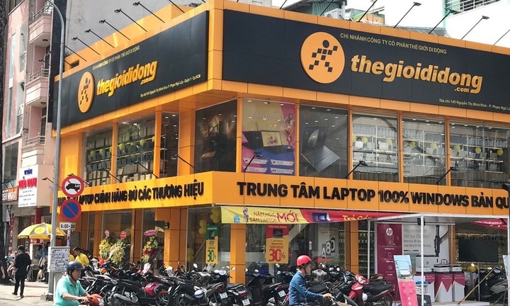 Mảng kinh doanh nào đóng lớn nhất trong doanh thu vượt 6 tỷ USD của Thế giới Di động?