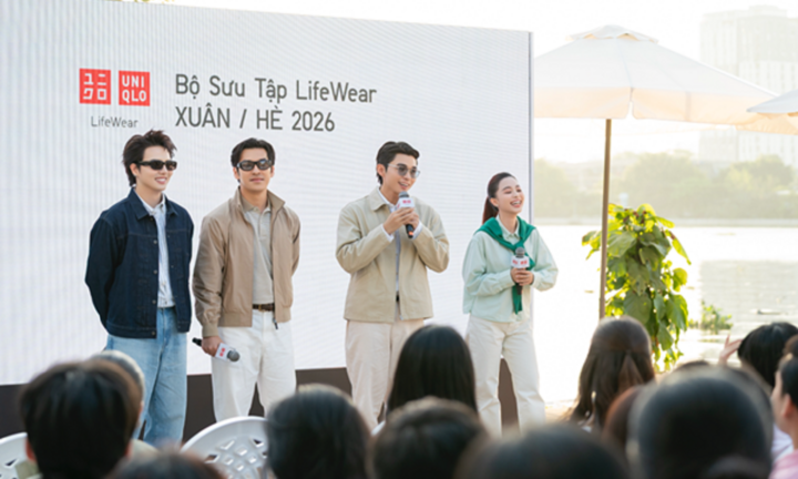 Uniqlo ra mắt BST LifeWear xuân hè 2026
