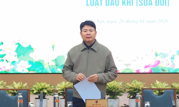 Tiếp tục hoàn thiện cơ chế chính sách cho ngành dầu khí, tạo động lực tăng trưởng mới