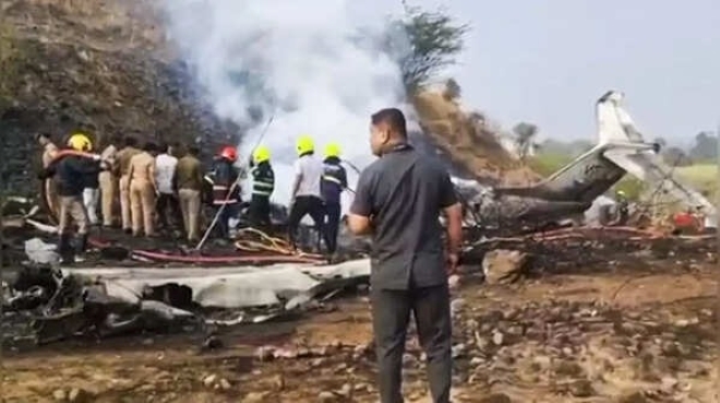 Rơi máy bay tư nhân ở Ấn Độ, toàn bộ người trên khoang thiệt mạng