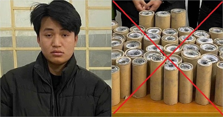 Hà Nội: Bắt 1 đối tượng vận chuyển trái phép pháo nổ