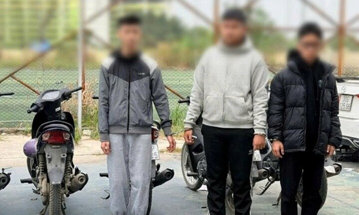 Hà Nội: Bắt giữ nhóm đối tượng trộm 11 chiếc xe máy