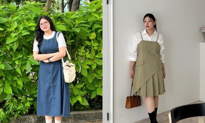  Lên đồ dự tiệc cuối năm cho nàng mũm mĩm