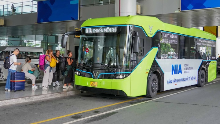 Tuyến xe bus sân bay Nội Bài
