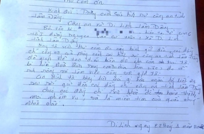 Công an Lâm Đồng giải cứu nam thanh niên bị lừa sang Campuchia, đòi tiền chuộc 200 triệu đồng