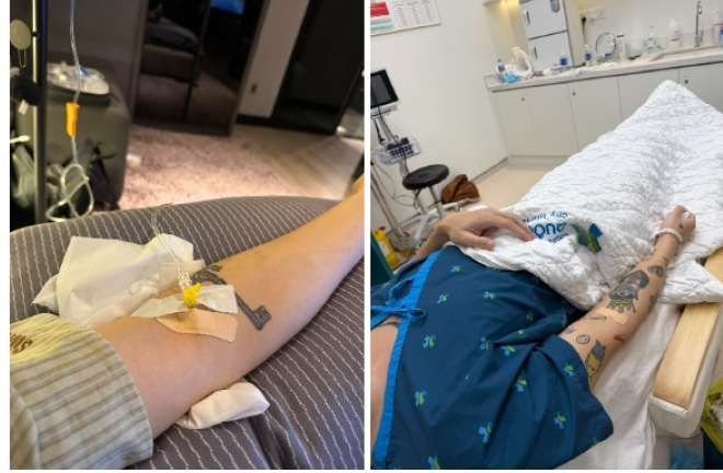 Soobin Hoàng Sơn nhập viện 