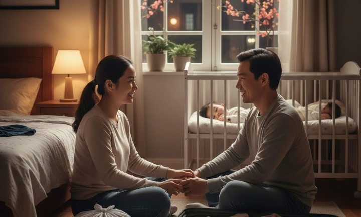 Xin về ngoại ăn Tết, chồng nói một câu khiến tôi vui cả tuần