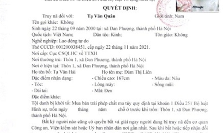 Tin pháp luật nổi bật 24h qua: Công an Hà Nội bắt giữ đối tượng truy nã nguy hiểm