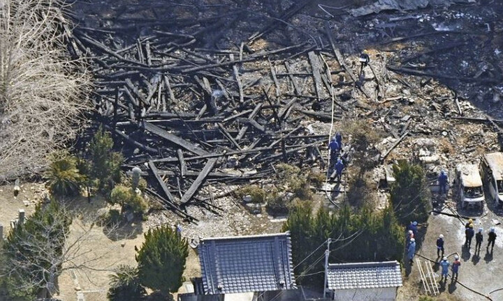 Hoả hoạn tại đền thờ ở Nhật Bản, 5 người thiệt mạng