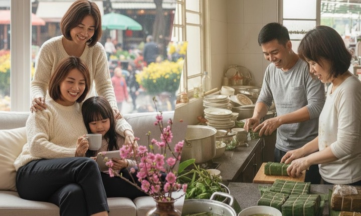 Vợ chồng ai ăn Tết nhà đó, hàng xóm xì xào nhưng tôi vô cùng hạnh phúc