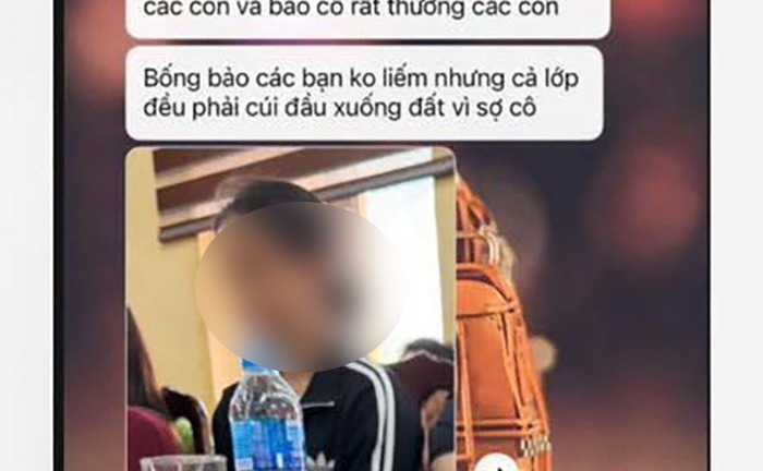 Vụ cô giáo bị
