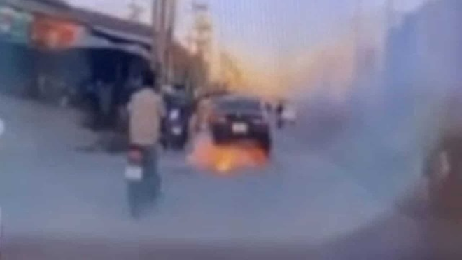 Clip: Phát hiện chồng ngoại tình, vợ đặt bom vào xe của nhân tình