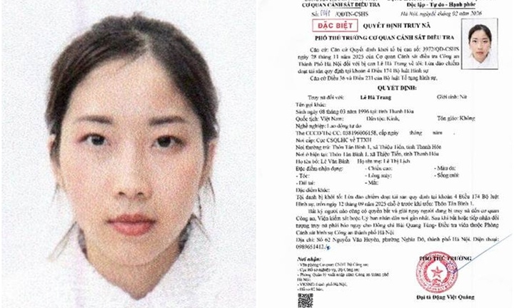 Công an Hà Nội truy nã đối tượng trong đường dây lừa đảo sàn chứng khoán online