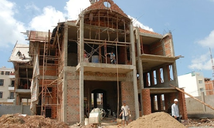 Giá xây thô nhà 3 tầng mới nhất