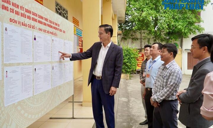 Thái Nguyên: Tăng cường kiểm tra, giám sát công tác chuẩn bị bầu cử, sẵn sàng cho ngày hội toàn dân