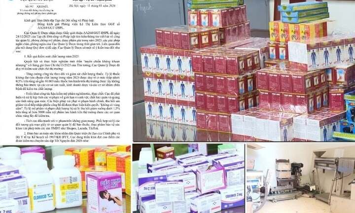 Tăng cường phòng, chống mỹ phẩm và dược phẩm giả: Bài 2 - Tuyên chiến không khoan nhượng, Cục Quản lý Dược hồi âm thông tin của Đời sống và Pháp luật